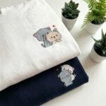 Playful Bear Couple – Cute Matching Hoodie / Sweatshirt Set